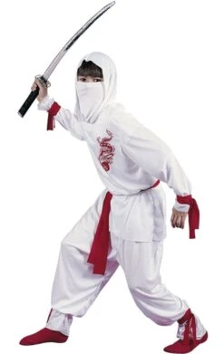 Palmer Kids White Ninja Costume