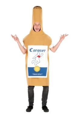 GENERIC Adult Coroner Beer Bottle Costume