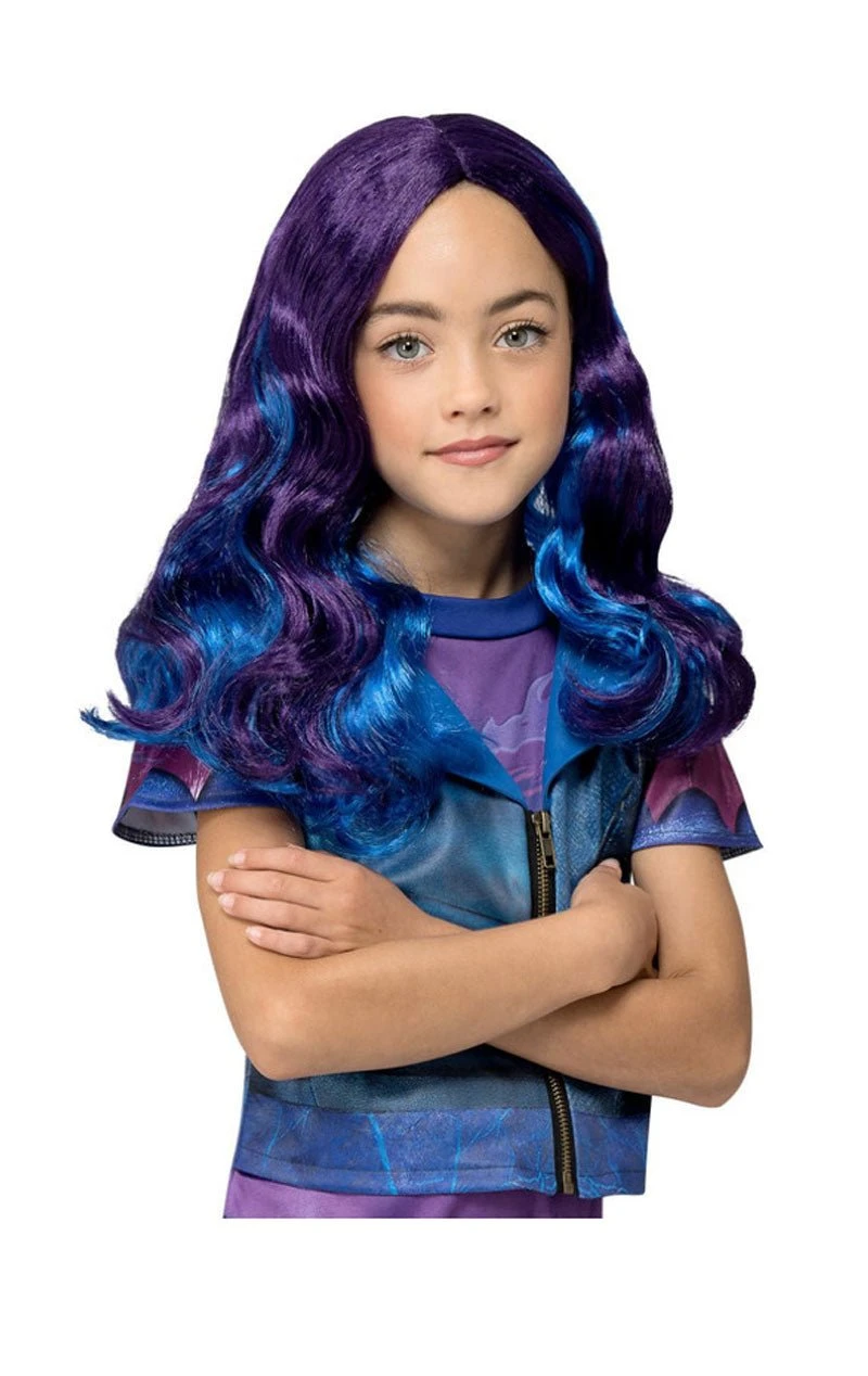 GENERIC Disney Descendants Mal Wig 3 GENERIC Disney Descendants Mal Wig