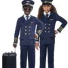 GENERIC Kids Unisex Airplane Pilot Costume -Cosplay Accessories Store kids unisex airplane pilot costume 689088