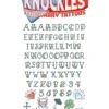 Knuckles Temporary Tattoo Set