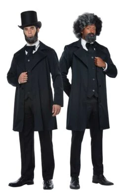 GENERIC Mens Abraham Lincoln/Frederick Douglass Costume 9 GENERIC Mens Abraham Lincoln/Frederick Douglass Costume -Cosplay Accessories Store mens abraham lincolnfrederick douglass costume 323470