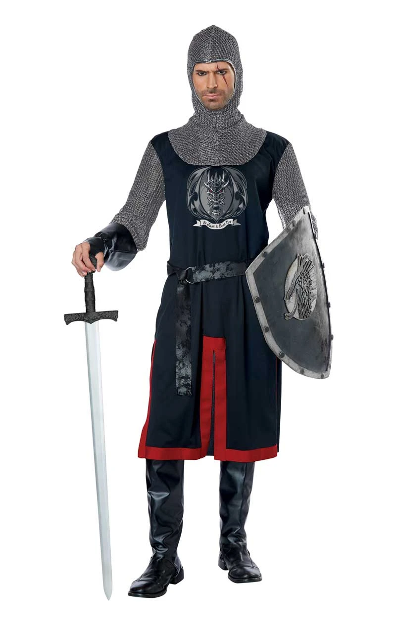GENERIC Mens Dragon Knight Costume 4 GENERIC Mens Dragon Knight Costume - Image 2