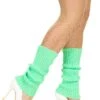 GENERIC Neon Green Leg Warmers