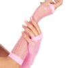 GENERIC Pink Neon Fishnet Gloves 2 GENERIC Pink Neon Fishnet Gloves -Cosplay Accessories Store pink neon fishnet gloves 990619