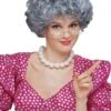 GENERIC Short Grey Granny Wig Accessory -Cosplay Accessories Store short grey granny wig accessory 816678
