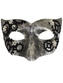 GENERIC Silver Masquerade Facepiece