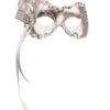 GENERIC Silver Masquerade Facepiece -Cosplay Accessories Store silver masquerade facepiece 516509