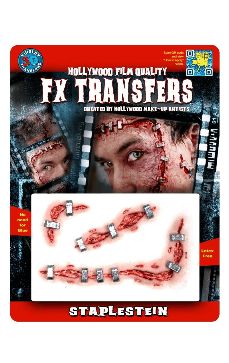 Staple 3D FX Transfers 3 Staple 3D FX Transfers