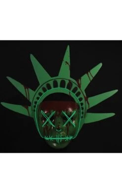 GENERIC The Purge Light Up Liberty Mask