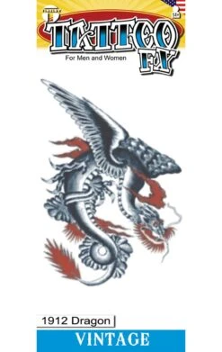 GENERIC Tinsley Transfers Temporary Dragon Tattoo