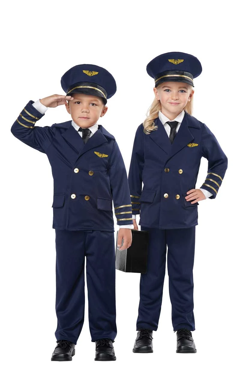 GENERIC Toddler Unisex Pint-Sized Pilot Costume 3 GENERIC Toddler Unisex Pint-Sized Pilot Costume