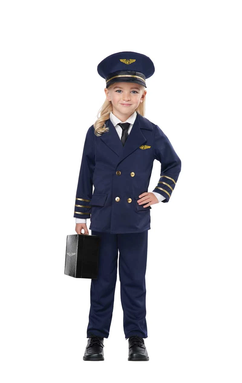 GENERIC Toddler Unisex Pint-Sized Pilot Costume 6 GENERIC Toddler Unisex Pint-Sized Pilot Costume - Image 4