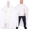 GENERIC Unisex White Cape Costume 2 GENERIC Unisex White Cape Costume -Cosplay Accessories Store unisex white cape costume 610173