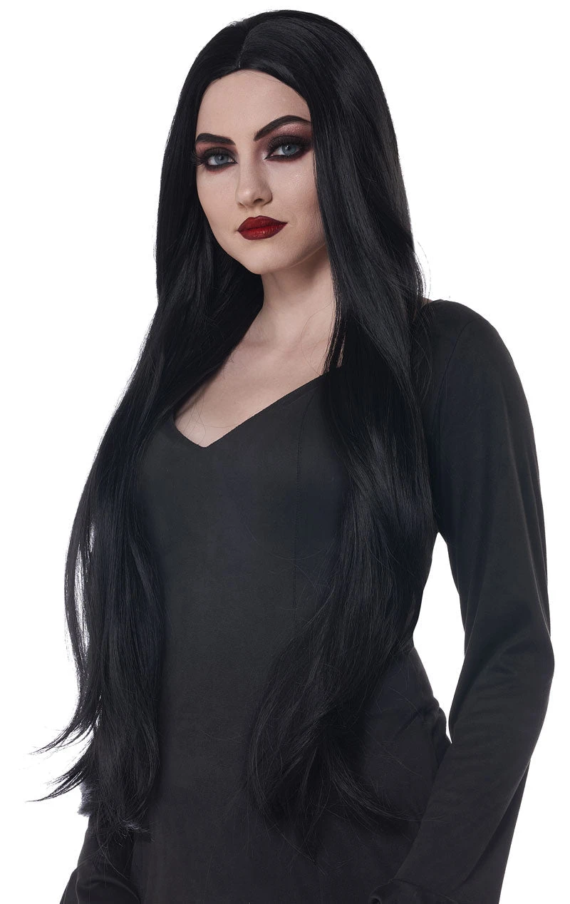 GENERIC Womens Black Extra Long Cosplay Wig 3 GENERIC Womens Black Extra Long Cosplay Wig