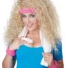 GENERIC Womens Lets Get Physical Wig, Headband & Sweatband -Cosplay Accessories Store womens lets get physical wig headband sweatband 178558