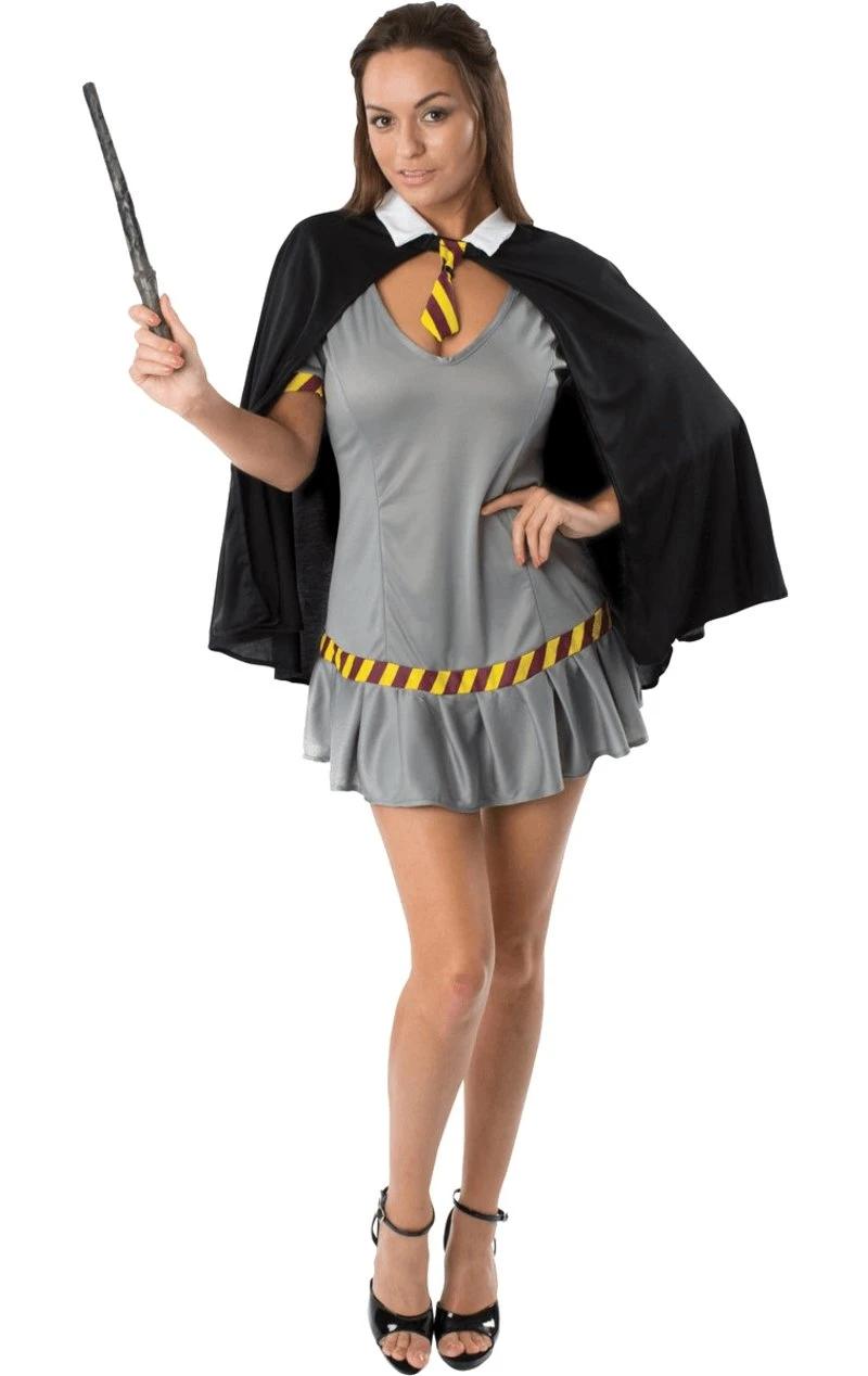 Womens Wizard Schoolgirl Costume 3 Womens Wizard Schoolgirl Costume